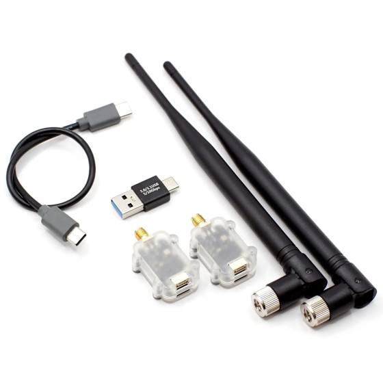 MicoAir LR900-F / LR900-P 900MHz Telemetry Radio Drones Long Range 30Km RTK Accessory Replacement for RFD900/P900